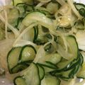 ちやちこ's cooksnap of when they made きゅうりとたまねぎのナムル.
