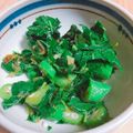 tekkokko☆'s cooksnap of when they made さっぱりオクラとモロヘイヤ和え.