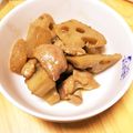 シノコ1126's cooksnap of when they made 作り置き☆鶏肉と大根&蓮根のバター醤油煮.