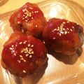 LA☆MU's cooksnap of when they made まんまるポークチャップ【作りおき】.