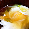 チョコママ★'s cooksnap of when they made 落とし卵のお吸い物.