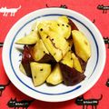 こげ岡's cooksnap of when they made 揚げない大学いも☆レンジ＆トースター.