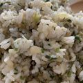 ikeyan's cooksnap of when they made 餃子の具の残りと冷ご飯で炒飯.