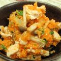 はるはる0608's cooksnap of when they made 茹で鶏の人参おろし和え.