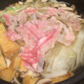 ねみねみ's cooksnap of when they made ネギとモヤシの豚しゃぶ鍋.