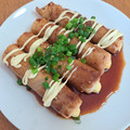 kaori238's cooksnap of when they made チーズIN肉巻きちくわのスタミナマヨ照り.