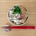 あかぷよキッチン's cooksnap of when they made 三色バランス丼.