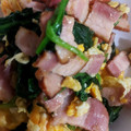 アブシンベル's cooksnap of when they made ほうれん草とベーコンの卵炒め.