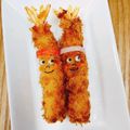 ゆき５'s cooksnap of when they made 運動会弁当☆海老フライ☆簡単♩キャラ弁当.