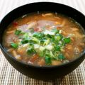 あーこ姐's cooksnap of when they made ピリ辛☆豆板醤入りなめこ納豆汁.