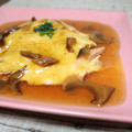 アカほっぺ's cooksnap of when they made おさかなのソーセージでたまご中華あんかけ.