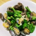 umeezoo's cooksnap of when they made アサリとアスパラのにんにく炒め♪.