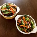 ♪さぁーちゃん♪'s cooksnap of when they made セロリとナッツと彩り野菜のナムル.