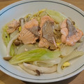 ＊applee＊'s cooksnap of when they made 妊婦ごはん 鮭と野菜のさっぱり蒸し.