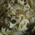クック8W4H9J☆'s cooksnap of when they made 豚バラとごぼう・蓮根の甘辛炒め.