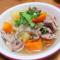 しょみ一's cooksnap of when they made 手際の良さで時短★細切れ豚肉簡単肉じゃが.
