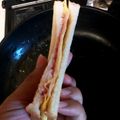 ときときち's cooksnap of when they made 子供が喜ぶ　簡単★ホットサンド.