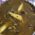 もきち☆'s cooksnap of when they made ダイエット朝食！舞茸のカレースープ.