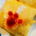☆熊八☆'s cooksnap of when they made 薄焼き卵でラブレター♡バレンタインに♬.