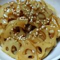 ﾋﾟﾛﾐ♡'s cooksnap of when they made レンコンの甘酢炒め.