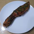 ラリー＆サラ's cooksnap of when they made 鮭の大葉味噌焼き☆塗って焼くだけ！簡単♪.