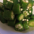 ルナＰボール's cooksnap of when they made オクラの和え物♥.