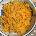 blue_apron's cooksnap of when they made 人参ツナ炒め～白だし仕上げ～.