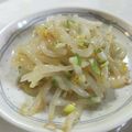 白坂こばめ's cooksnap of when they made 簡単！韓国風もやしナムル.