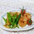クックI7I5L1☆'s cooksnap of when they made 帆立バター醤油→帆立ひもカレー粉炒め.