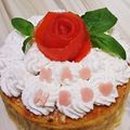 ロックオン♪'s cooksnap of when they made 華やか飾り切り♪トマトの皮でバラの花.