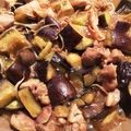 DHA's cooksnap of when they made 茄子と鶏肉の味噌がらめ丼.