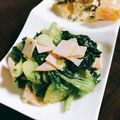 928るびすけ☆☆'s cooksnap of when they made ✿青梗菜と生ハムのナムル✿.