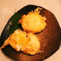 yossiey's cooksnap of when they made 冷凍たまごの半熟たまご天ぷら！.