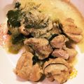 さっつぁん0072's cooksnap of when they made 鶏肉と青梗菜の味噌ミルク煮.