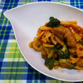 マダムカフェ♡'s cooksnap of when they made 唐揚げとれんこんの甘酢和え.