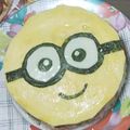 怜tanママ's cooksnap of when they made ミニオン☆ちらし寿司ケーキ♪.