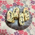 ぽぽきゅ's cooksnap of when they made ❁かにかまと黒胡麻の卵焼き❁.