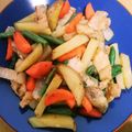 （＊あωや＊）'s cooksnap of when they made ニンジンじゃがいも油揚げ.