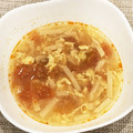 かつぞう☆'s cooksnap of when they made とても簡単なトマタマサンラータン風スープ.