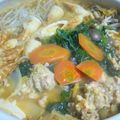 りーたみ's cooksnap of when they made 絶品肉団子入り！かんたんキムチ鍋.