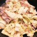 あゆみっこママ's cooksnap of when they made キャベツと豚小間の白だしサッと煮.