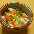 もんしゅしゅ's cooksnap of when they made 手早く簡単☆大根とカニかまの酢のもの.