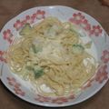 のんこっこママ's cooksnap of when they made アボカドのカルボナーラ　～和風仕立て～.