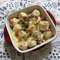 ゆきプー♡'s cooksnap of when they made さといものベーコンチーズ焼き♪♪.