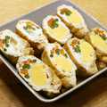 ガメコ's cooksnap of when they made 簡単な油揚げに詰めた野菜と卵.