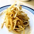 azbjbn's cooksnap of when they made ガリポンもやし.