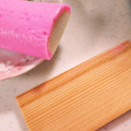 ☆よこまり☆'s cooksnap of when they made 紅白かまぼこの切り方～.