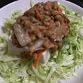 水無月雨音's cooksnap of when they made キムチ納豆腐キャベツ☆ダイエット＆便秘に.