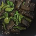 クックPW9C2T☆'s cooksnap of when they made から揚げアレンジ☆ししとう＆こんにゃく煮.