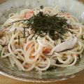 iketa's cooksnap of when they made カンタン楽々☆しめじとタラコのスパゲティ.
